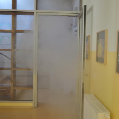 Rauch im Schulhaus